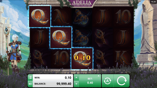 Характеристики слота Adelia The Fortune Wielder 2